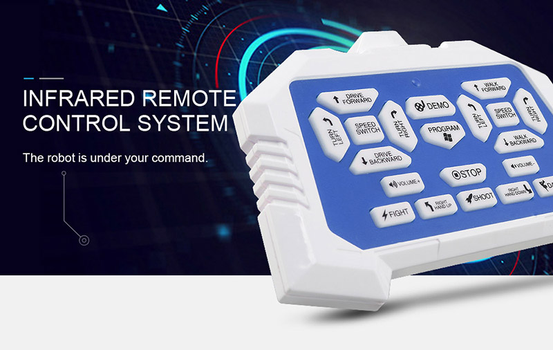 JJRC R1 Defender Files Programmable Remote Control Intelligent RC Robot - Orange