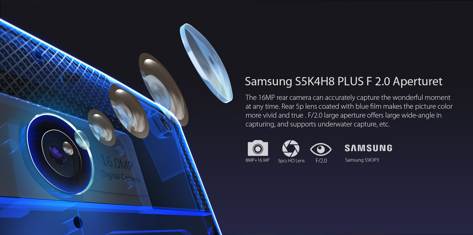 [HK Stock]Blackview BV8000 Pro 5.0 Inch 4G LTE Smartphone Waterproof IP68 FHD Screen 6GB 64GB MTK6757 Octa-core 16.0MP Cam Android 7.0 4180mAh NFC OTG Touch ID - Silver