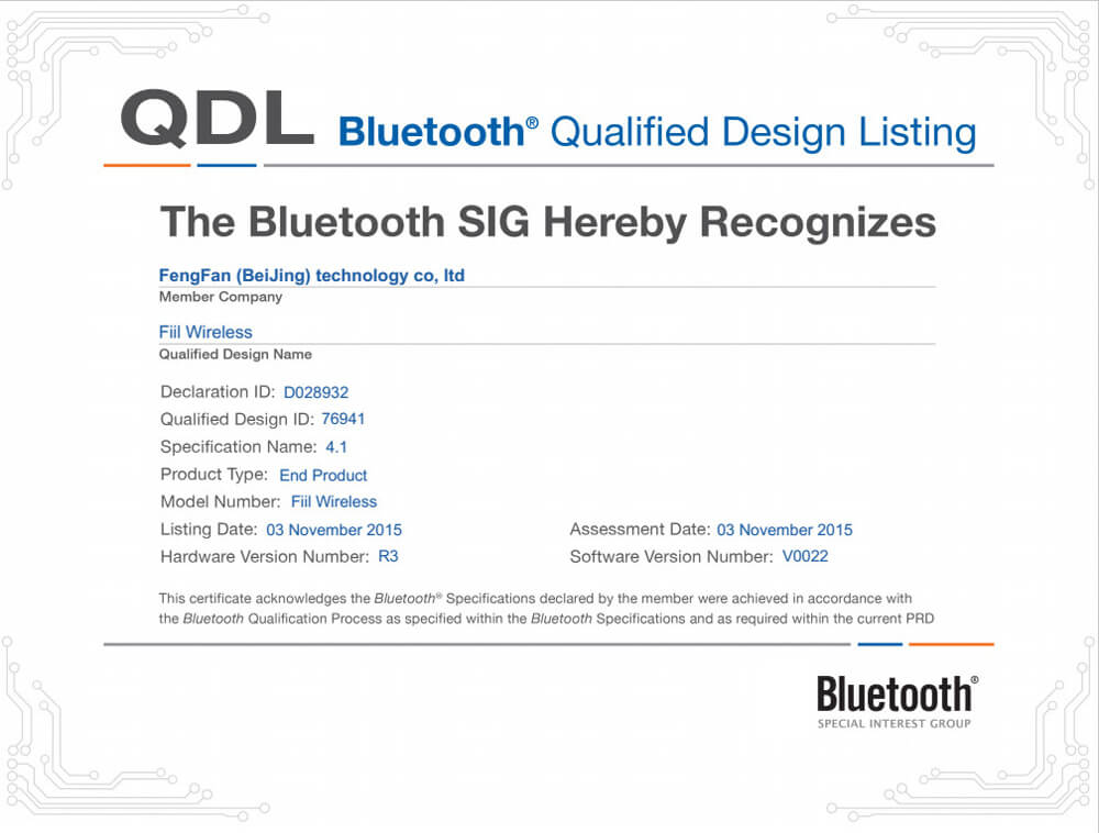 FIIL Bluetooth Headphone with Mic Music Active Noise Canceling Headset - Black