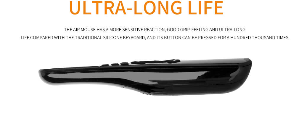 Viboton UKB - 521 2.4G Wireless Air Mouse Keyboard Remote  - Black
