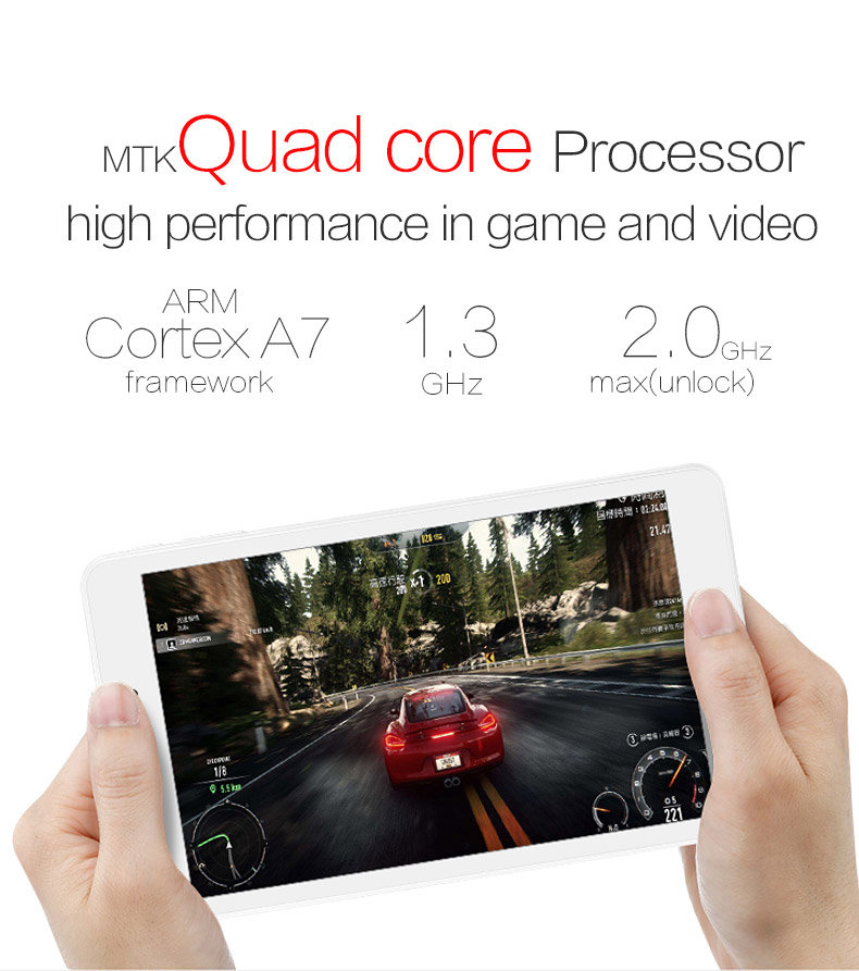 VOYO X7 3G Phablet 7" Android 5.0 MTK6582 Quad Core 1.3GHz 2GB RAM 32GB ROM Dual Cameras - Silver