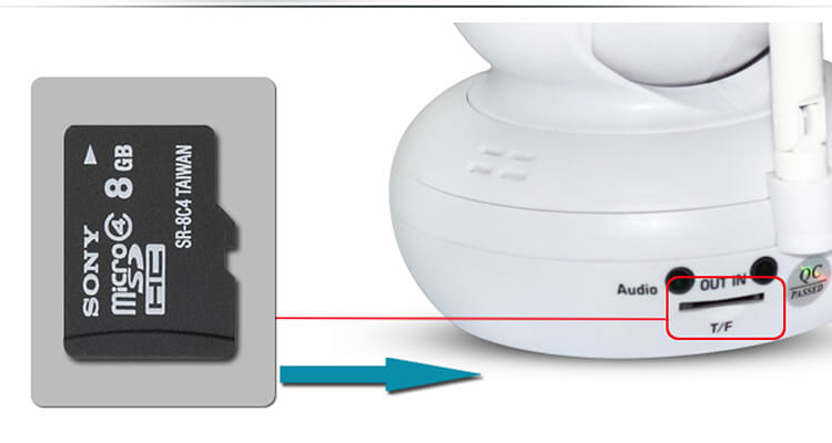 Wanscam HW0021 IP Camera WiFi 720P HD P2P 1.0MP Onvif 2.1 Built-in IR Cut Night Vision Security Camera -Black