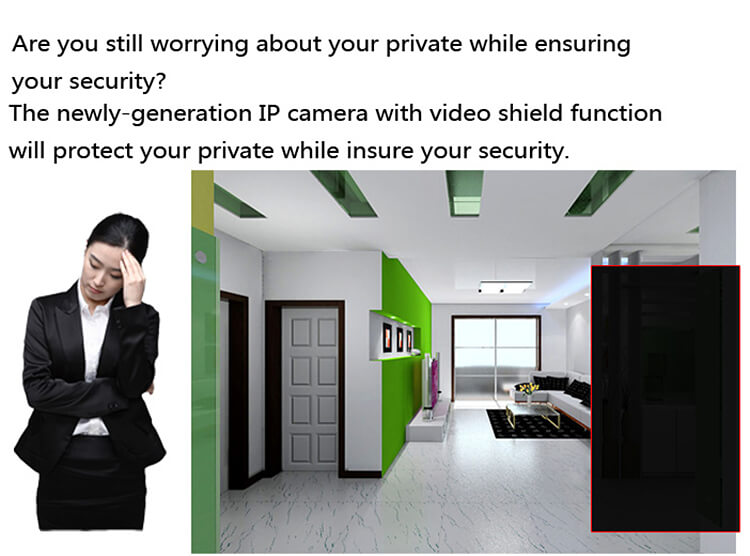 Wanscam HW0021 IP Camera WiFi 720P HD P2P 1.0MP Onvif 2.1 Built-in IR Cut Night Vision Security Camera -Black