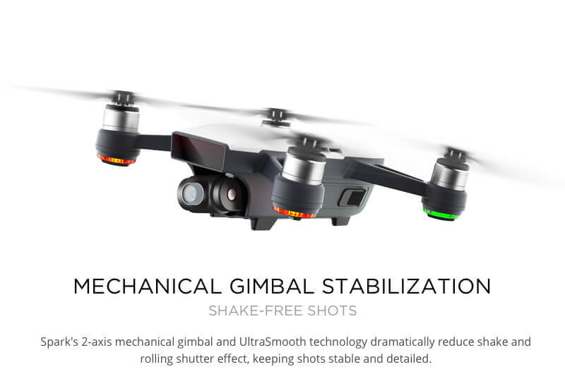 DJI Spark Fly More Combo Selfie Drone WiFi FPV 12MP Camera GPS GLONASS RC Quadcopter RTF - Lava Red