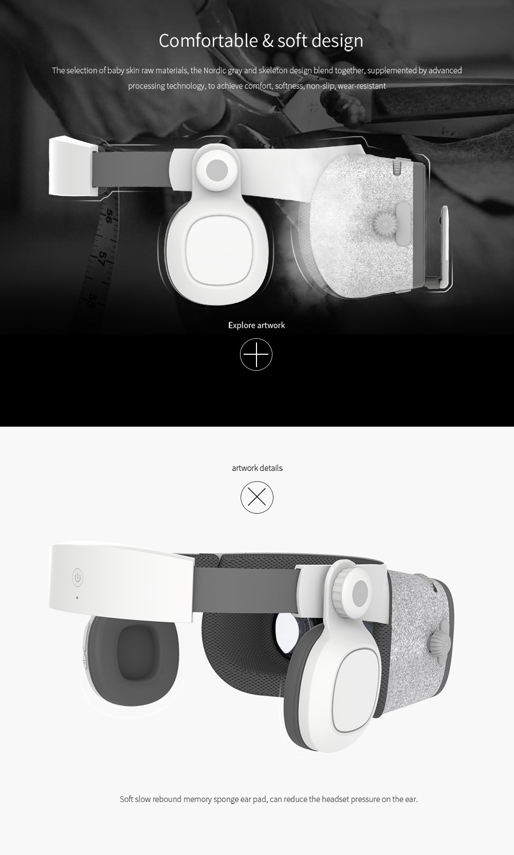 BOBOVR Z5 3D VR Headset with Daydream Gamepad FOV120 IPD Focus Adjustable