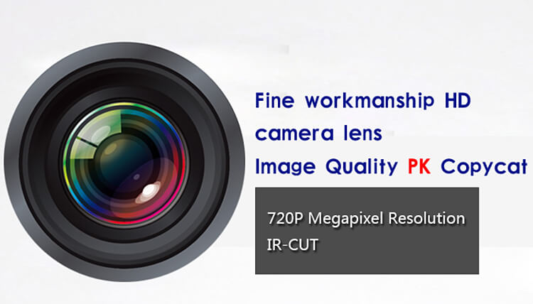 Wanscam HW0021 IP Camera WiFi 720P HD P2P 1.0MP Onvif 2.1 Built-in IR Cut Night Vision Security Camera -Black