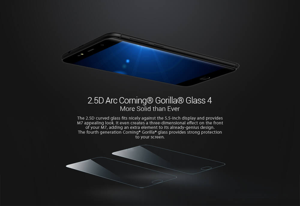 [HK Stock]Leagoo M7 5.5 Inch HD Screen Smartphone Dual Rear Camera 16GB 8MP Cam MTK6580A Quad Core Android 7.0 Touch ID Quick Charge Dual LED Flash - Red
