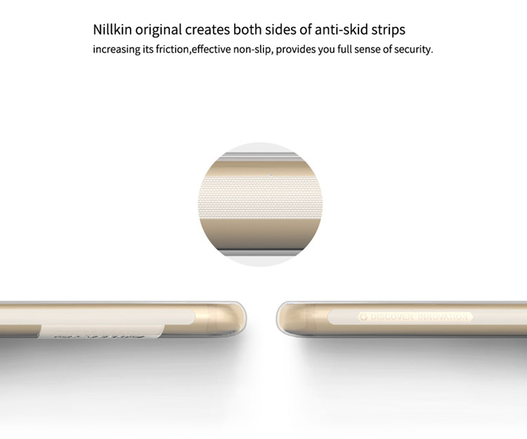 Gray Xiaomi Mi Max 2 Nillkin Nature Transparent TPU Case Protective Back Cover