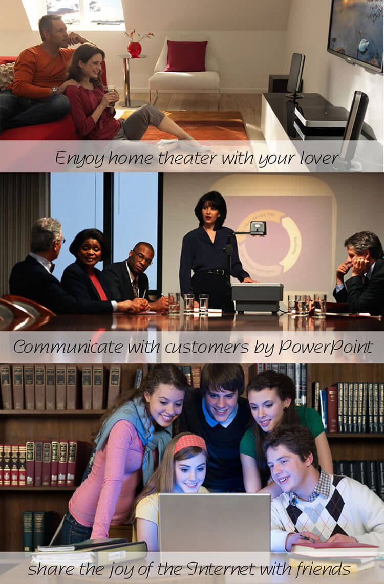 Viboton S1 Rechargeable 2.4GHz Wireless Keyboard with Air Mouse - Black