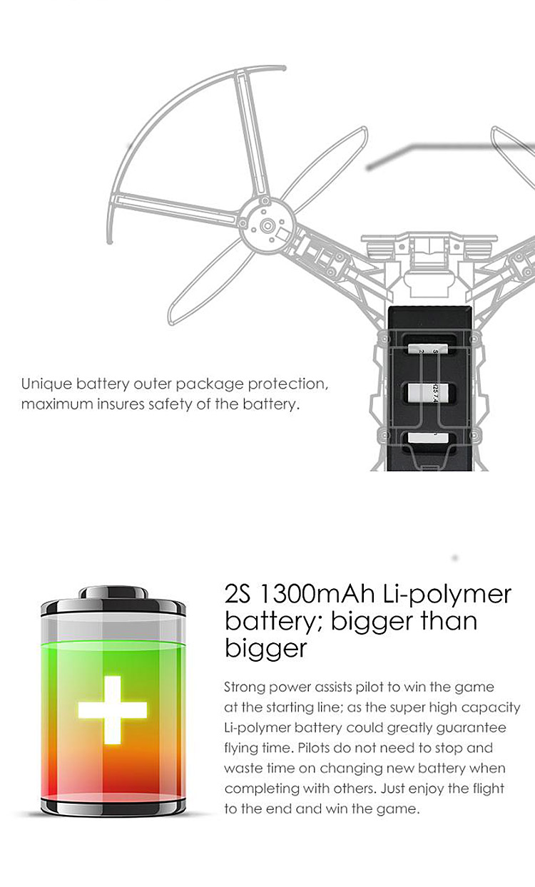 MJX Bugs 6 Brushless 5.8G FPV Racing Quadcopter with 720P HD Camera 4.3 Inch Monitor RTF - Black