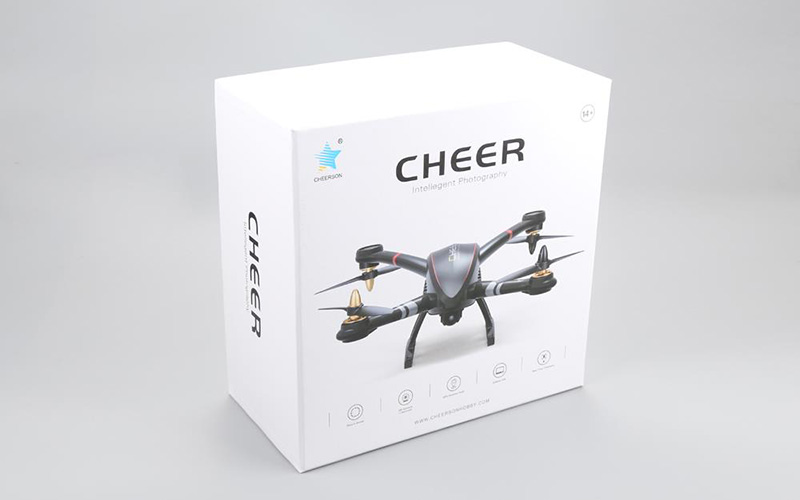 Cheerson CX-23 5.8G FPV GPS OSD Brushless RC Quadcopter With HD 720P Camera RTF - Black
