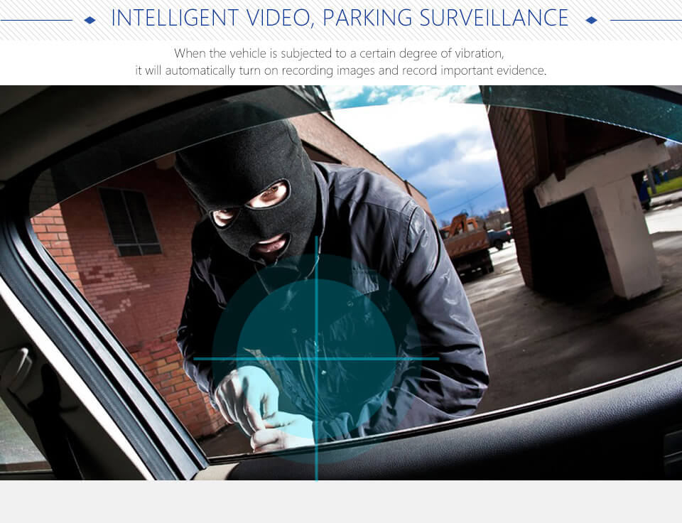 Anytek A80 5.0" Car DVR Dual Lens 1080P Car Dashboard Camera with 170 Wide Angle Front and Rear DVR HD Night Mode - Gray