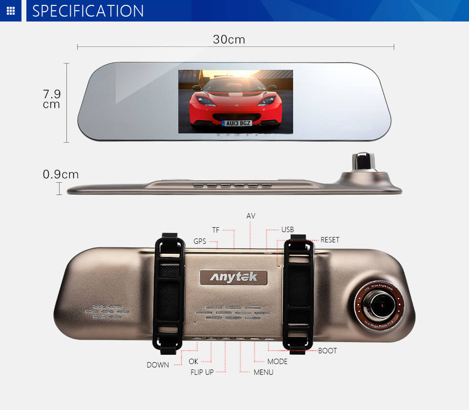 Видеорегистратор dual lens