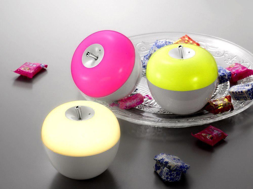 D6 LED Night Light Portable Blowing Control USB Charging Light -White