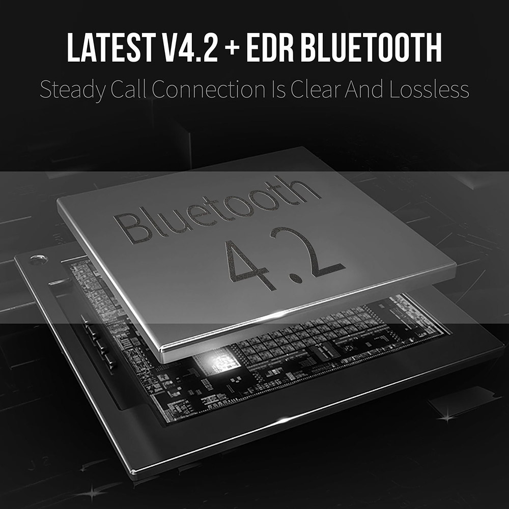 EC7 Bluetooth Car Kit White