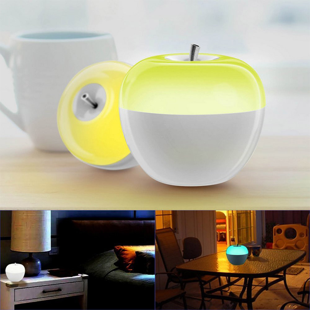 D6 LED Night Light Portable Blowing Control USB Charging Light -White