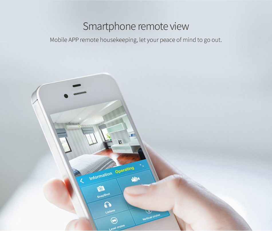 Vikcam C25 WiFi 720P IP Camera with 32GB TF Card ONVIF 2.4 Two Way Audio 360 Degrees Angle Night Vision P2P CMOS Sensor Stream Security Camera -White