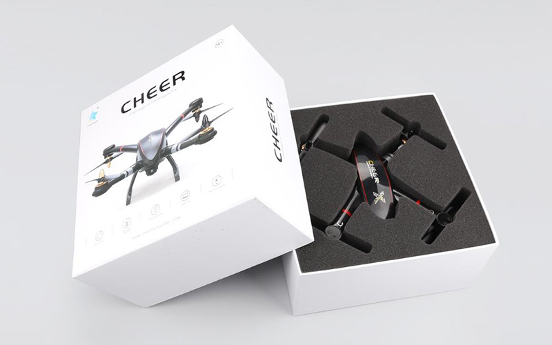 Cheerson CX-23 5.8G FPV GPS OSD Brushless RC Quadcopter With HD 720P Camera RTF - Black