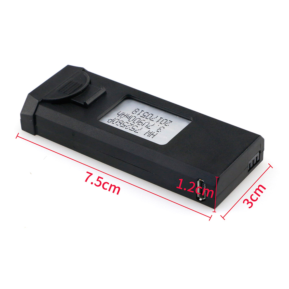 VISUO XS809HW RC Quadcopter Spare Parts 3.7V 900mAh 30C Li-po Battery