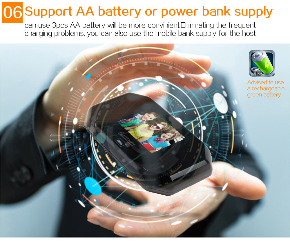 Danmini YB-30BH Door Security Camera 3.0"Digital Peephole Door Viewer 145 Degrees Wide View Angle -Black