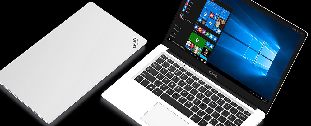 CHUWI LapBook 14.1" Laptop Windows10 4GB/64GB Intel Apollo Lake Celeron N3450 Quad Core 2.2GHz 1920*1280 - Grey