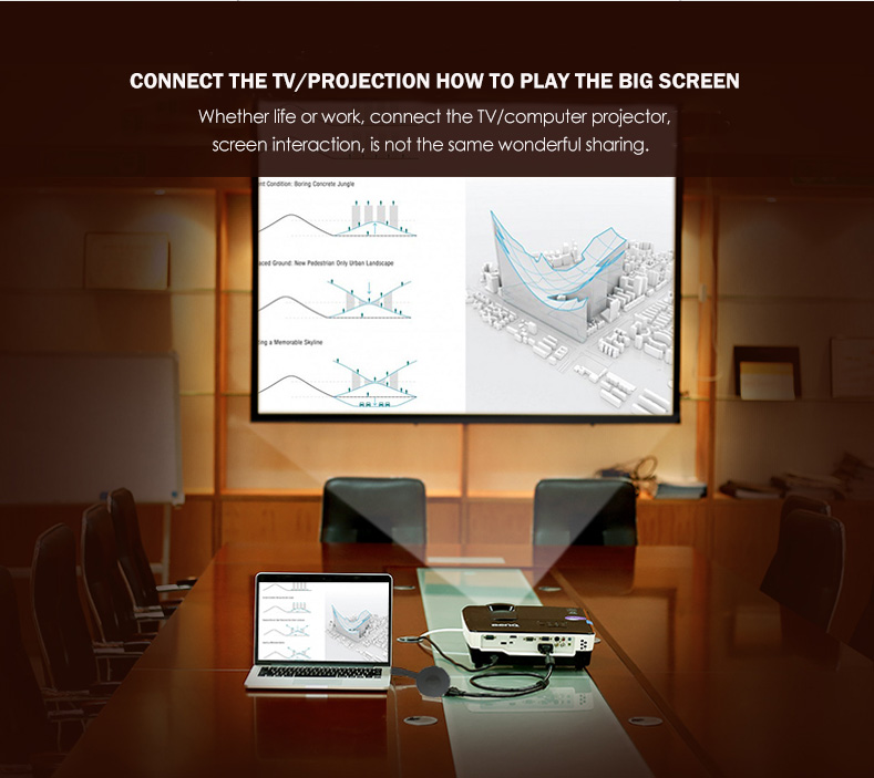 Mirascreen G2 Wireless Display Dongle HDMI 1080P Miracast Airplay DLNA