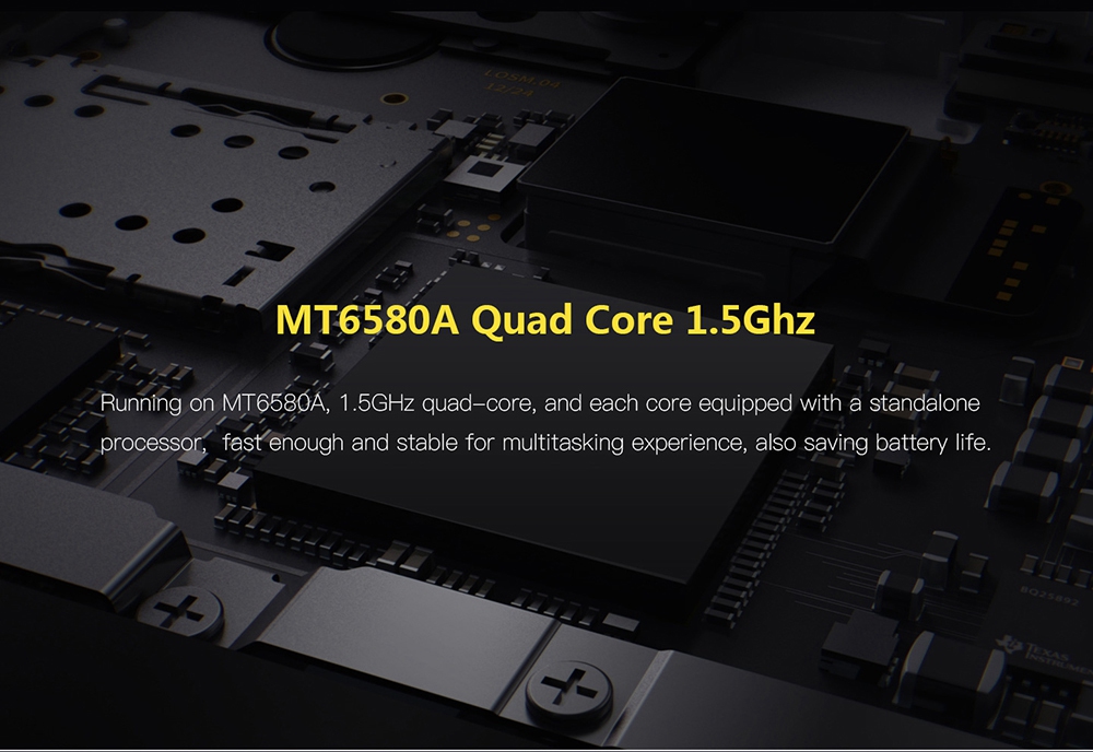 [HK Stock]Gretel A7 4.7 Inch Smartphone Corning Gorilla Glass Screen MT6580A Quad Core Android 6.0 16GB ROM 8.0MP Cam 2000mAh - Red