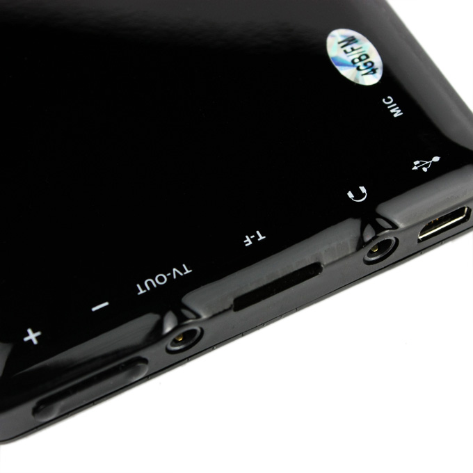 2GB MP5 4.3 inch Touch Screen High Definition Super Slim Touch Screen Digital MP5 Player - Black