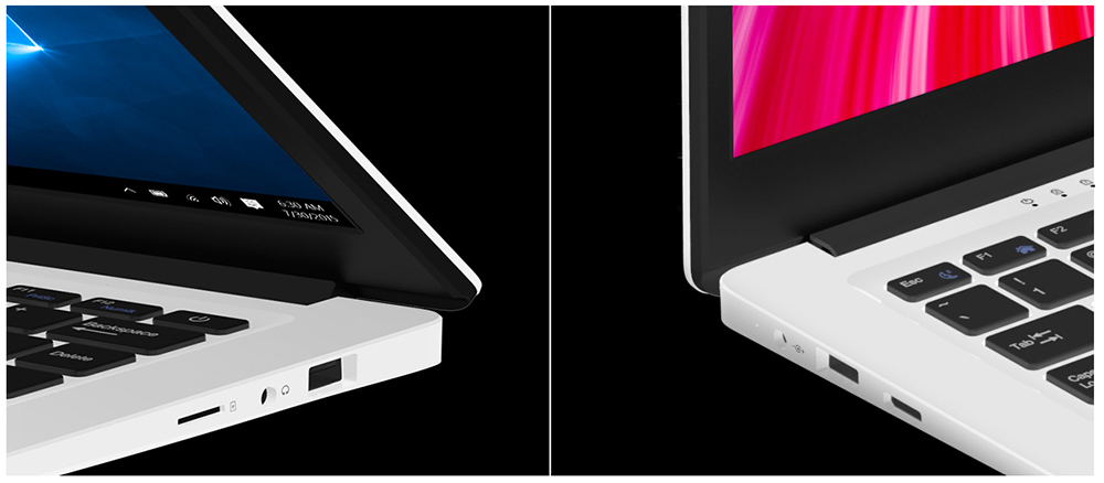 CHUWI LapBook 14.1" Laptop Windows10 4GB/64GB Intel Apollo Lake Celeron N3450 Quad Core 2.2GHz 1920*1280 - Grey