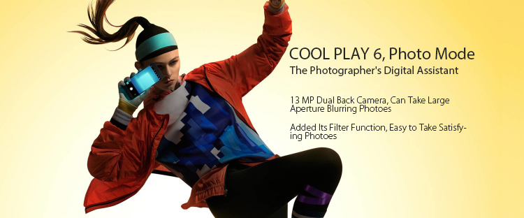 [HK Stock]Coolpad Cool Play 6 5.5 Inch 4G LTE Smartphone Dual 13.0MP Rear Cam FHD Screen 6GB 64GB Snapdragon 653 Android 7.1 4060mAh Fast Charge Type-C - Black