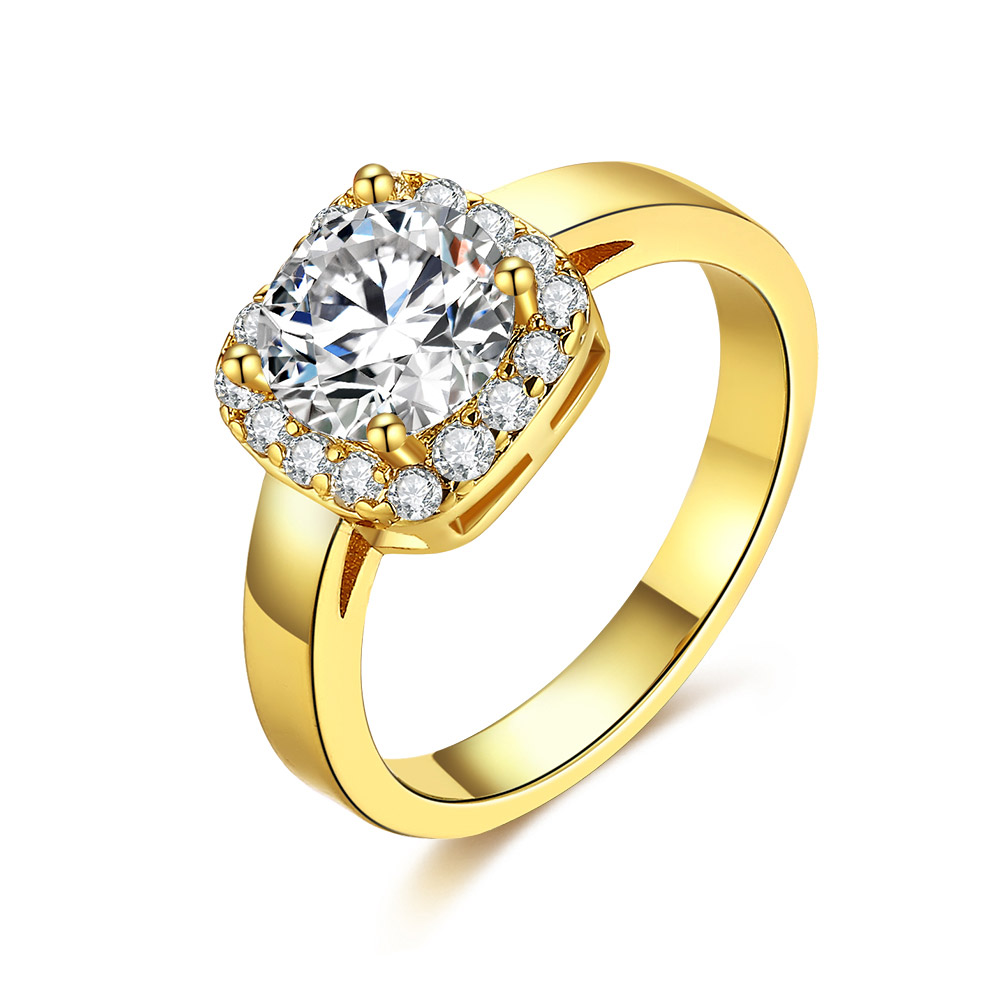 KZCR457 A 8 K Gold Ring