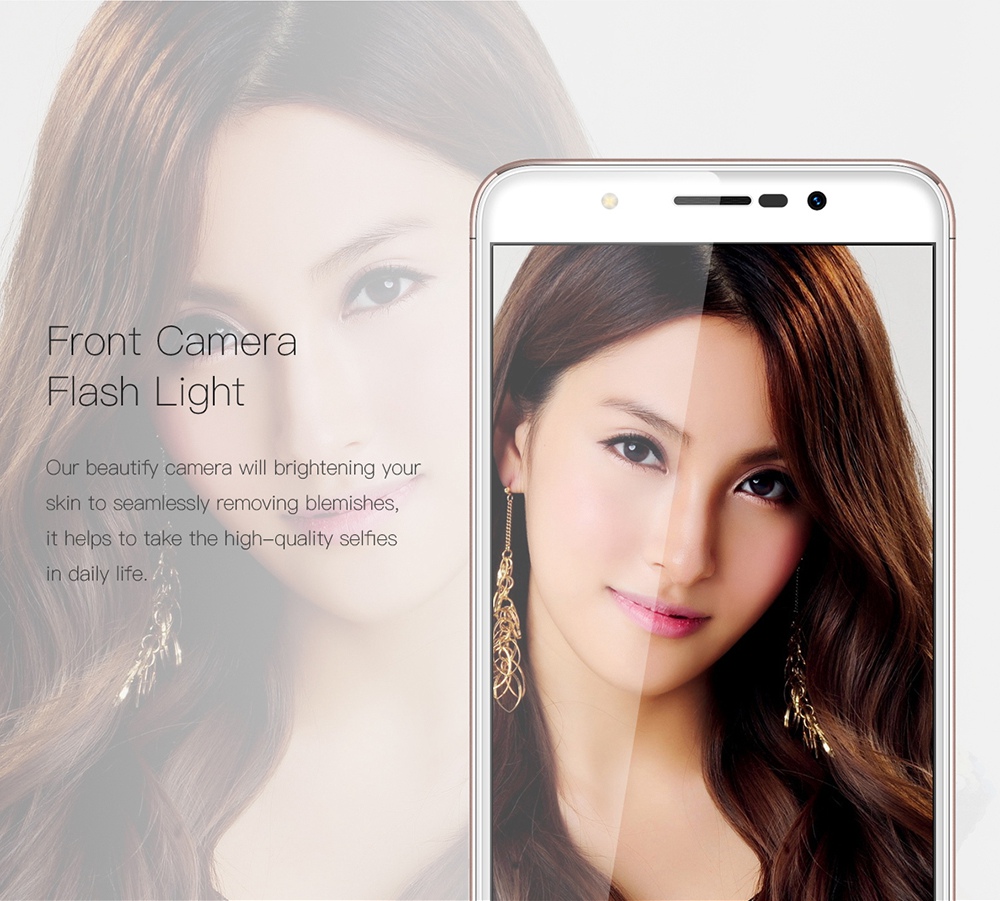 [HK Stock]Gretel A9 5.0 Inch 4G LTE Smartphone HD Screen 2GB RAM 16GB ROM 13.0MP Cam MT6737 Quad Core Android 7.0 Touch ID Full Metal Body - Black