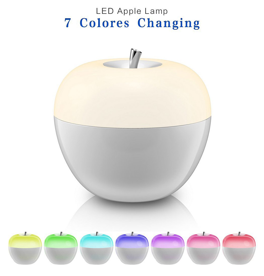 D6 LED Night Light Portable Blowing Control USB Charging Light -White