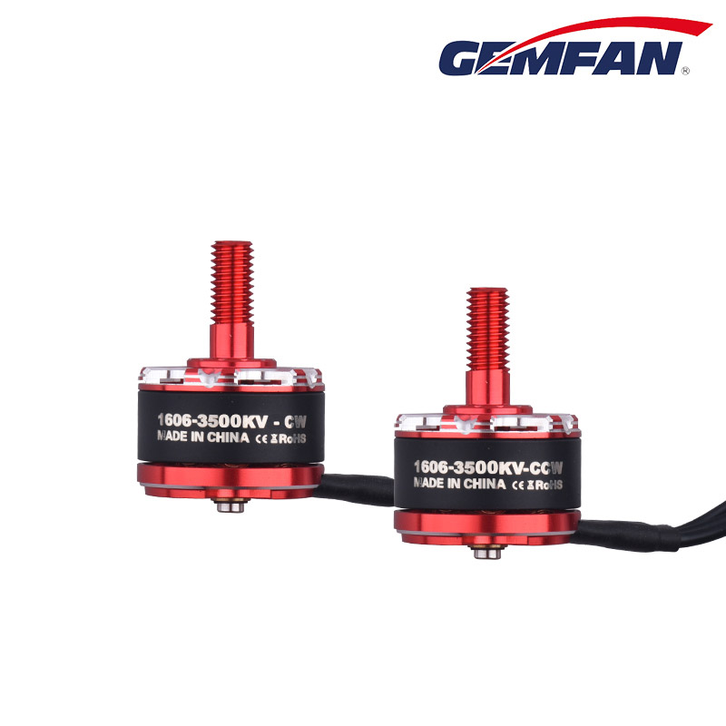 Gemfan 1606 3500KV 24S CW Brushless Motor