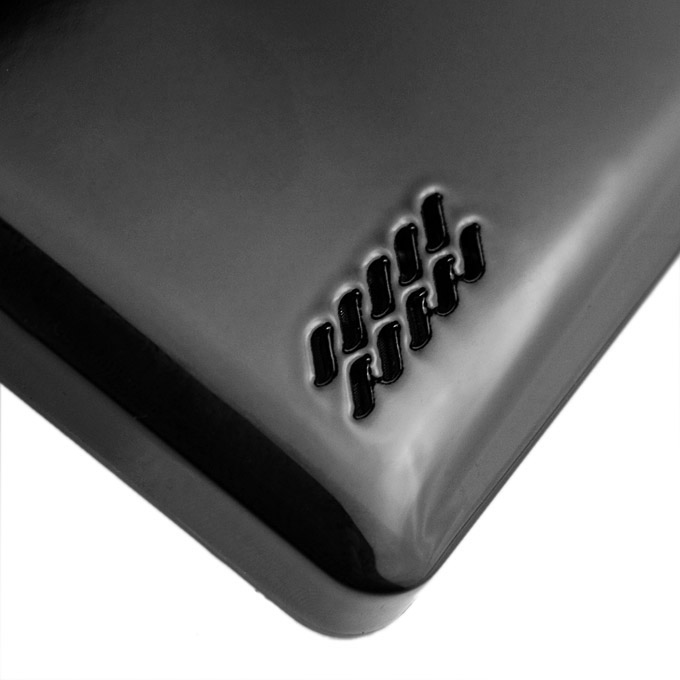 2GB MP5 4.3 inch Touch Screen High Definition Super Slim Touch Screen Digital MP5 Player - Black