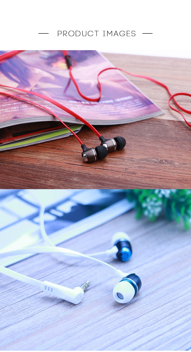 Syllable G02S In-Ear Earphones HiFi Music Super Bass Stereo Headphones 3.5mm Jack - White