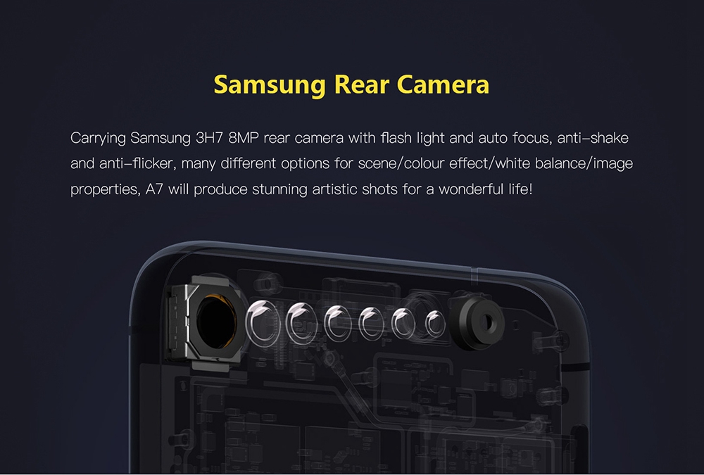 [HK Stock]Gretel A7 4.7 Inch Smartphone Corning Gorilla Glass Screen MT6580A Quad Core Android 6.0 16GB ROM 8.0MP Cam 2000mAh - Red