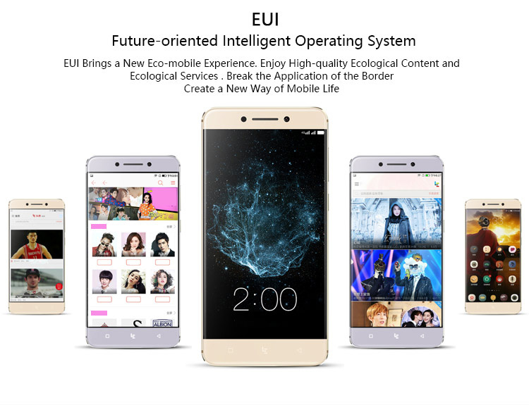 [HK Stock]LeEco LeTV Le Pro 3 Elite X722 5.5 Inch Smartphone 2.5D FHD Screen 4GB 32GB Snapdragon 820 Quad Core NFC VoLTE Fast charge - Gold