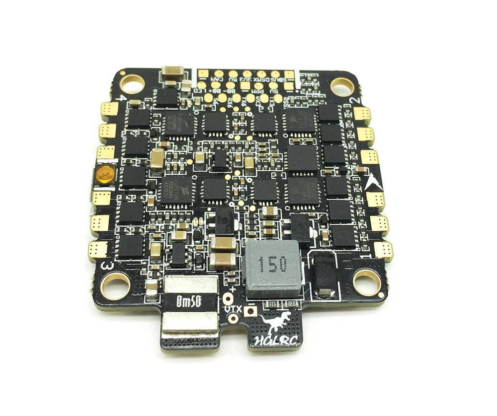 HGLRC F4 TITAN_BS30 Flight Controller AIO STM32F405 Omnibus F4 FC 4in1 BLHELI_S 30A ESC with OSD BEC PDB