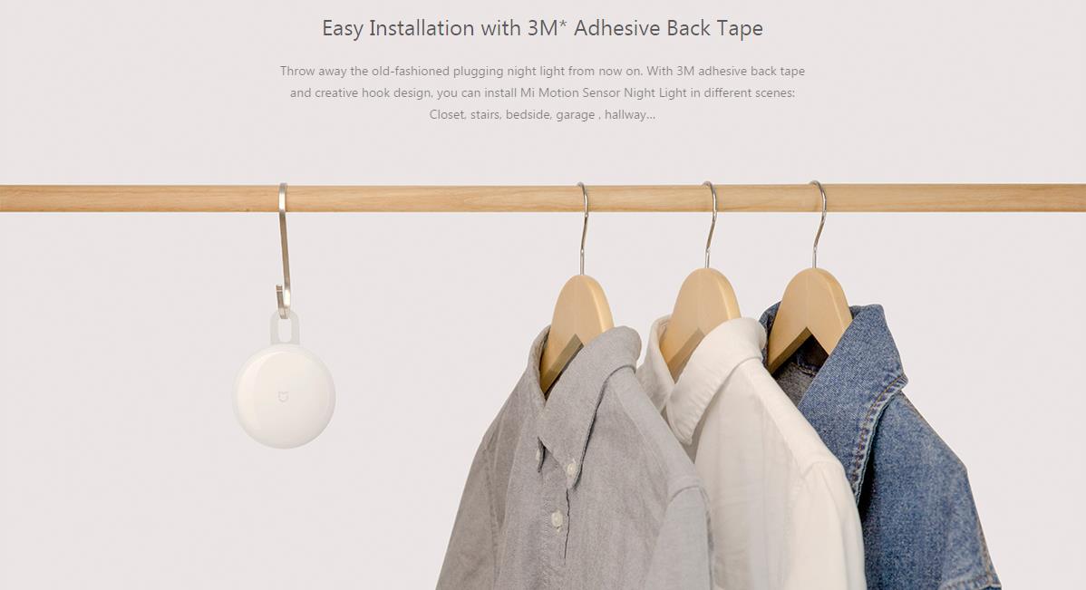 Xiaomi Mijia Smart Night Light IR Sensor Photosensitive Light -White