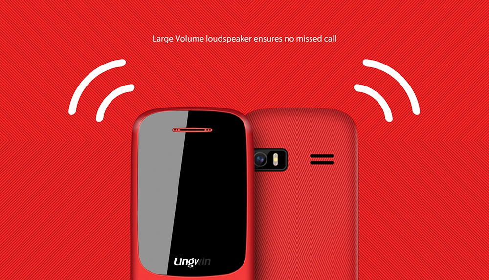 Lingwin N1 1.77 Inch SC6531E GSM Dual SIM + TF Slot Mobile Phone 32MB+32MB MP3 FM Back LED Flashlight - Black