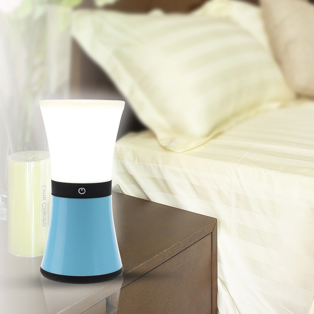 S6 LED Campsite Light Touch Sensor Night Light USB Rechargeable Portable Lamp -White