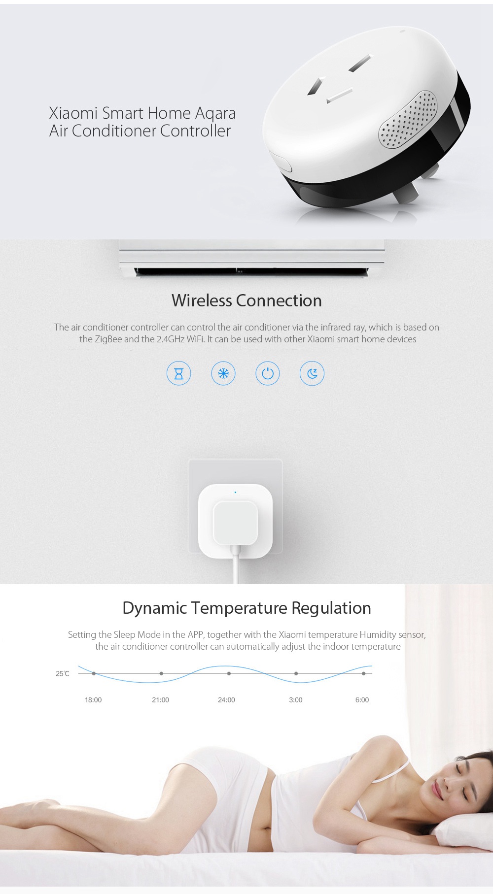 Xiaomi Smart Home Temperature Control Kit White