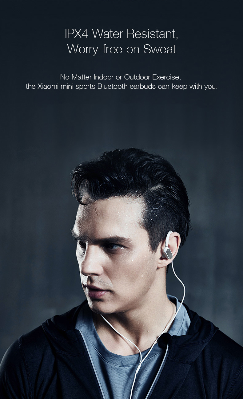 Original Xiaomi Bluetooth Music Sport Earbuds Mini Version - Black