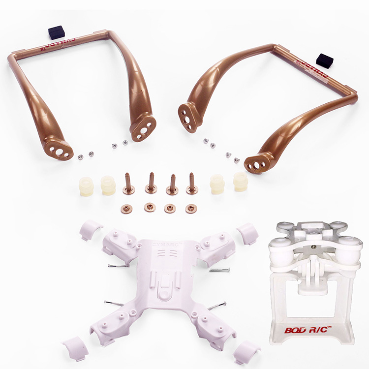Hubsan H501S X4 Landing Gear Sports Camera Frame Assembly Kit Black
