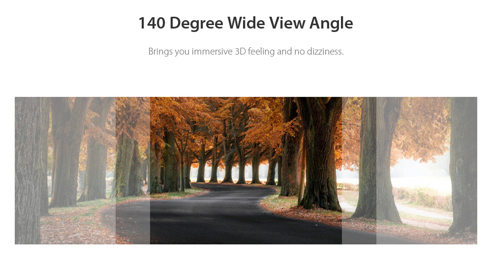 MOKE VR Plus Virtual Reality Helmet Glasses Headset  -  BLACK Anti Blue-ray Lens / IPD Adjustment for 4.0 - 6.0 inch