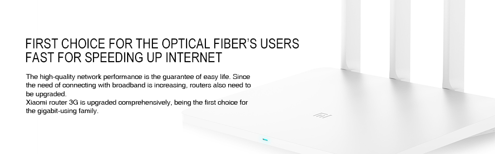 Original Xiaomi Mi WiFi 3G Router EU Plug Smart 4 Antennas 1167Mbps Dual Band 128MB Flash ROM Support iOS Android APP - White