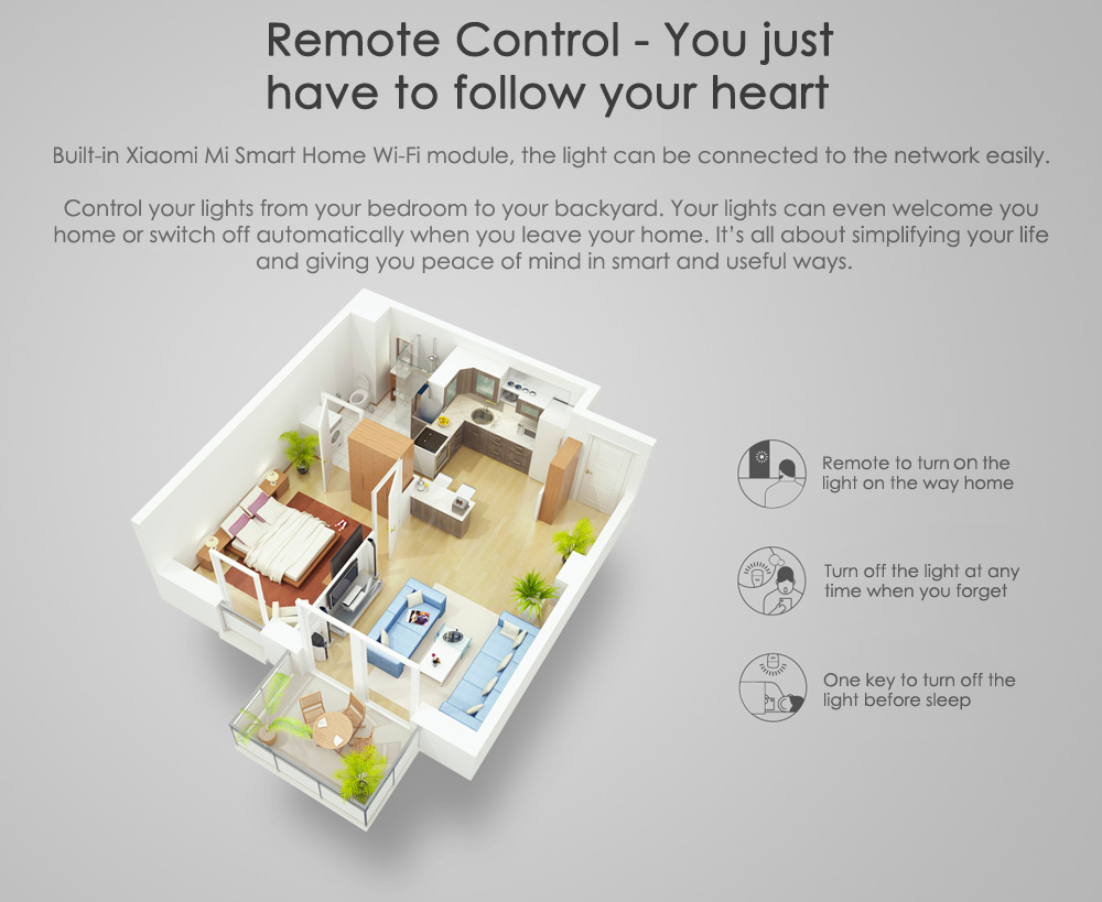 Xiaomi Aqara Smart Home Devices Kit Air Conditioner Companion Yeelight Magic Cube Controller -White