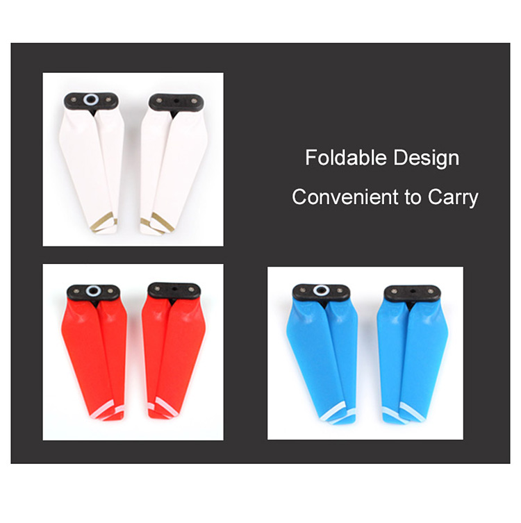 1Pair 4730F Foldable Quick Release CW CCW Propeller for DJI Spark - Red
