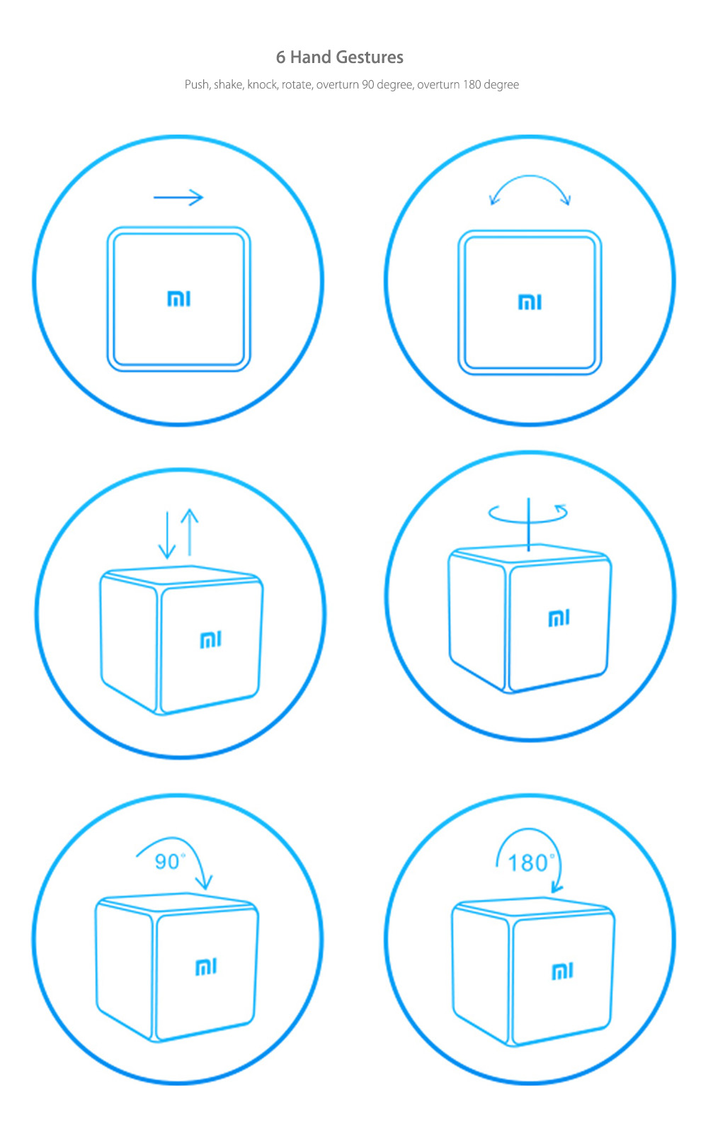 Xiaomi Aqara Smart Home Devices Kit Air Conditioner Companion Yeelight Magic Cube Controller -White